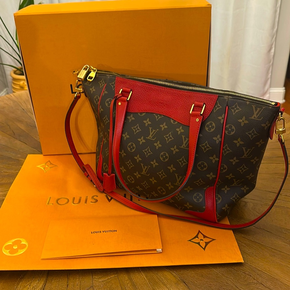 Louis Vuitton Estrela MM NM MNG Cerise Monogram 2way bag
